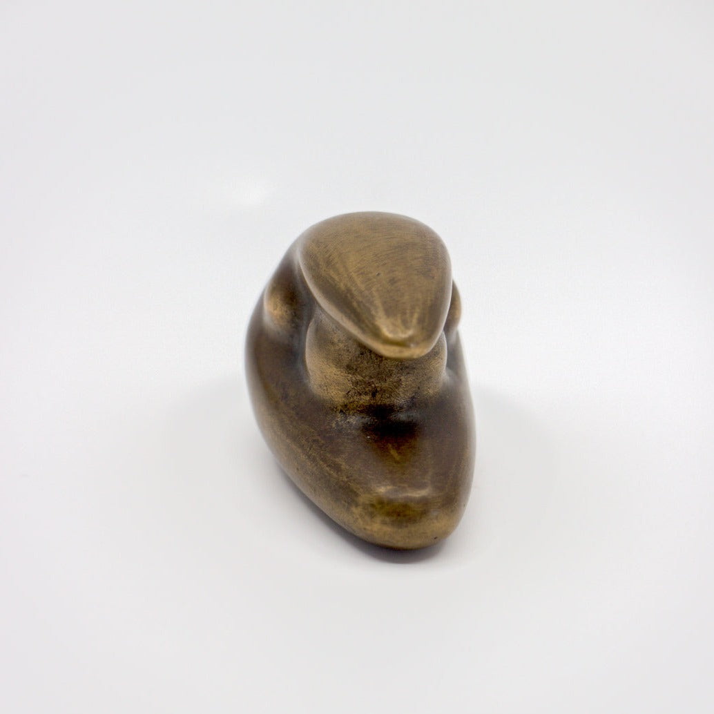 Adolf Westergerling bronze abstract sculpture