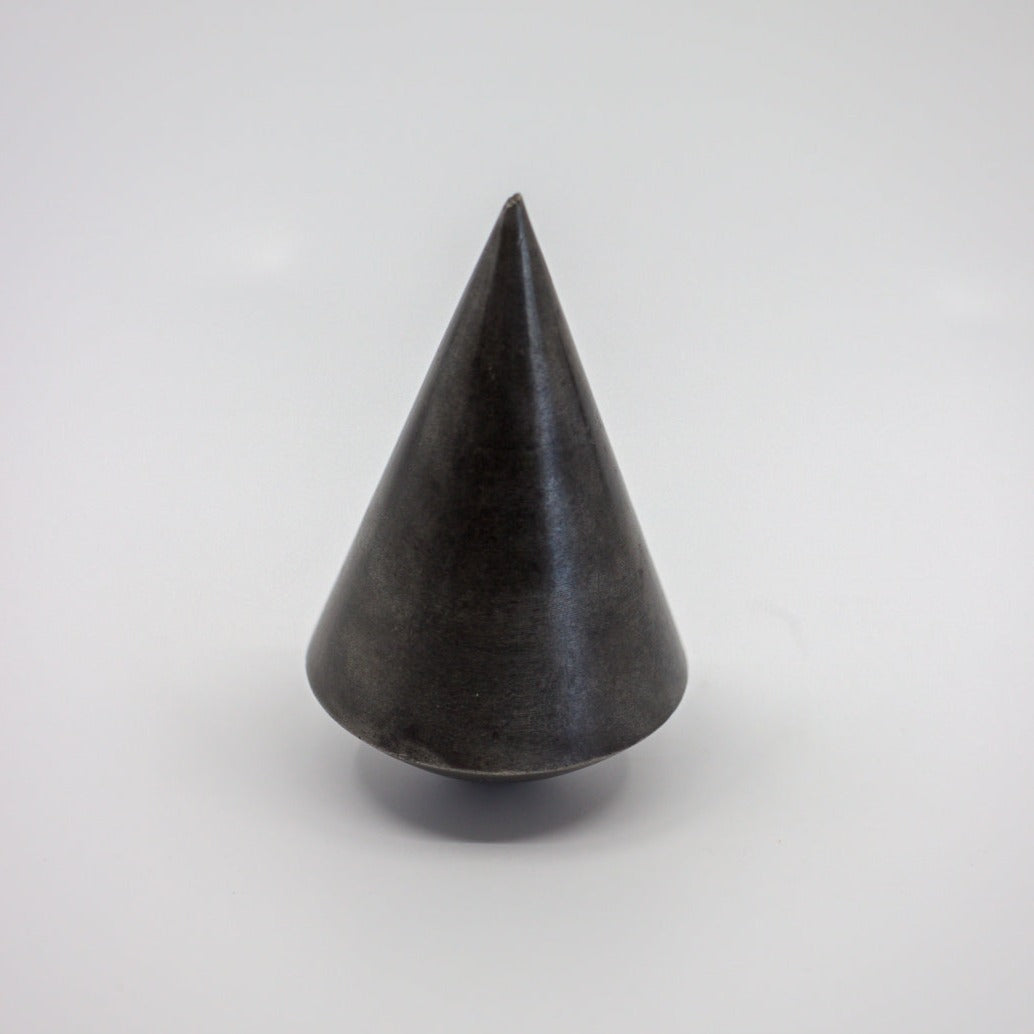 Solid steel plumb bob 8.5cm