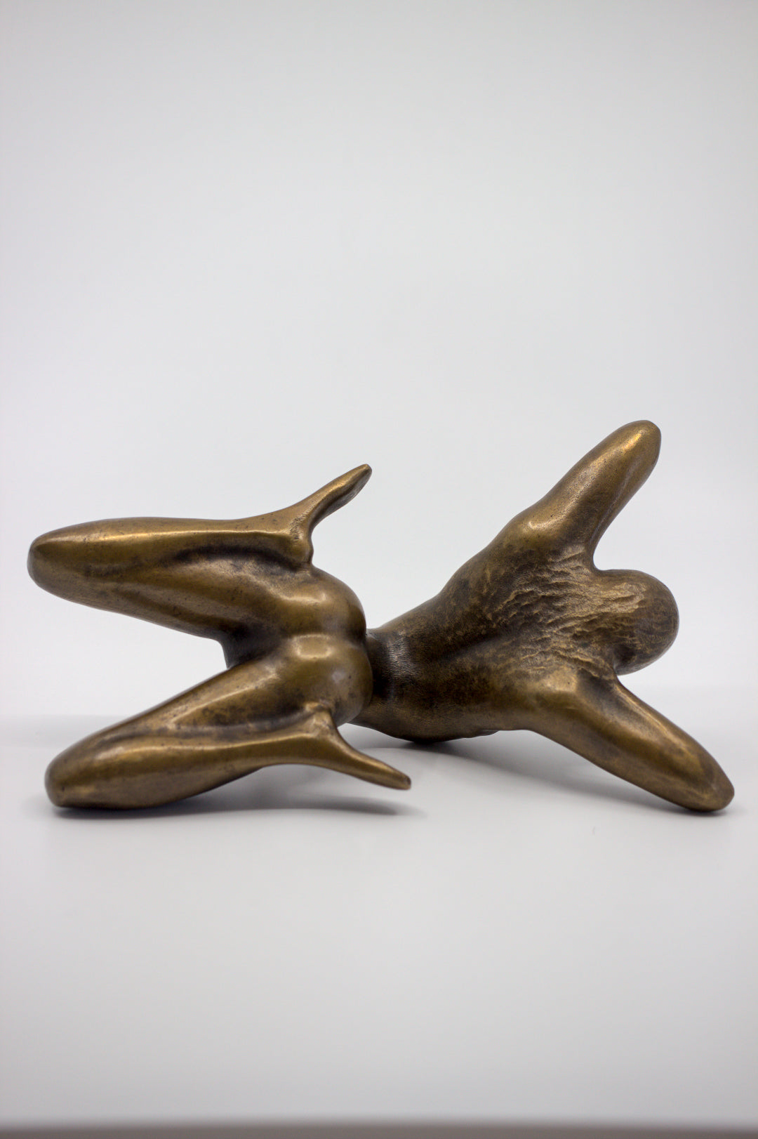 Erotic bronze sculpture Adolf Westergerling