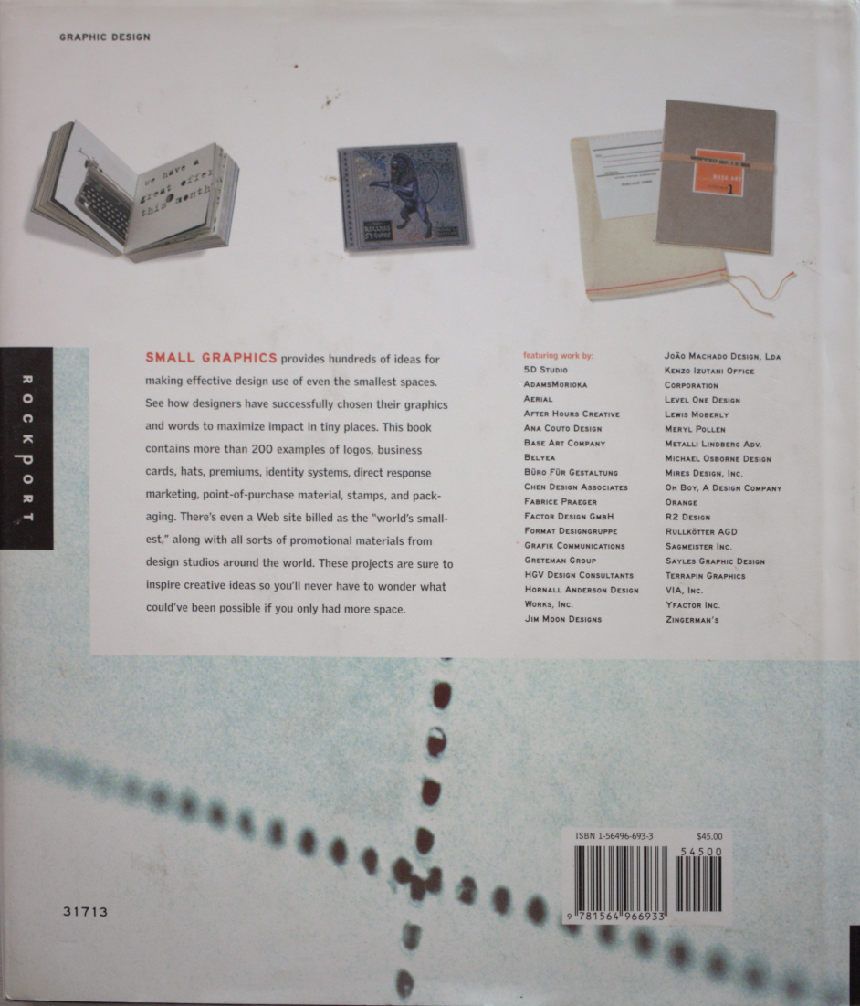 Small Graphics: Design Innovation for Limited Spaces Hardcover – 1 October 2000 by Cheryl Dangel Cullen (Author)