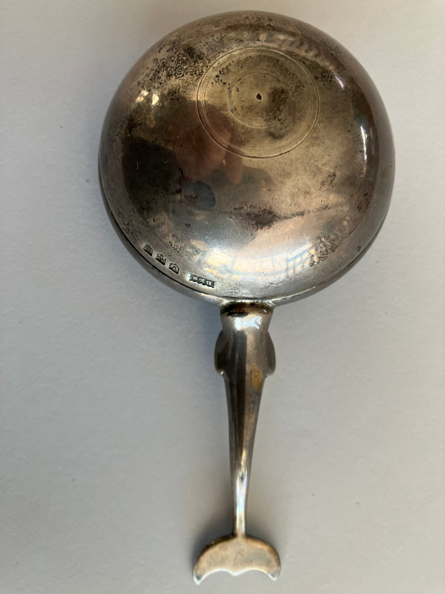 Sterling silver Treasure of Traprain purpoise spoon replica 1932